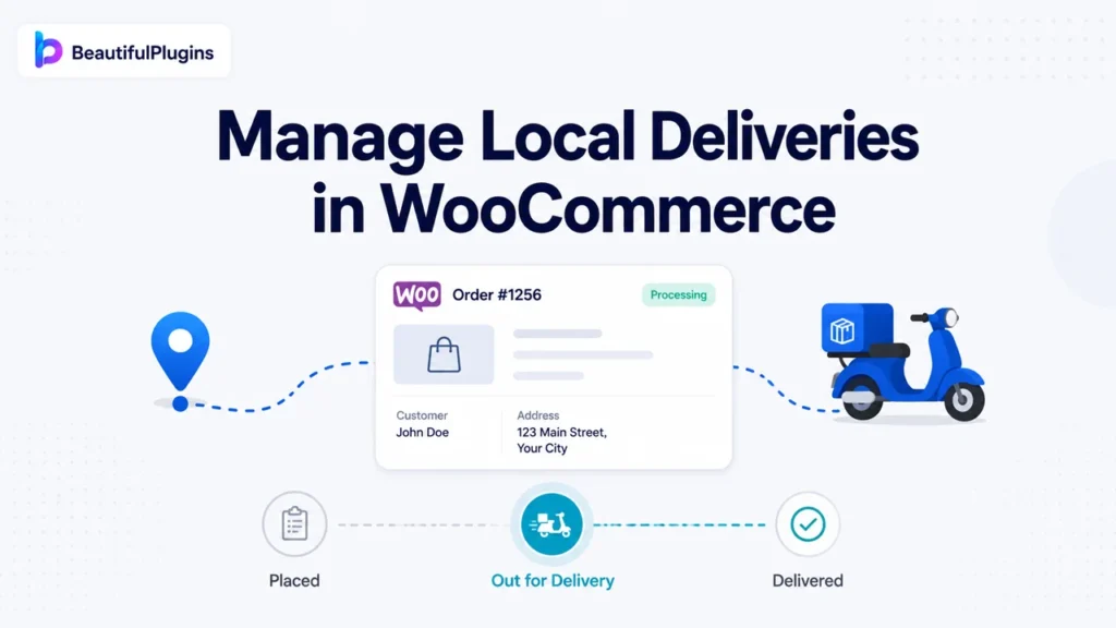 Manage Local Deliveries in WooCommerce