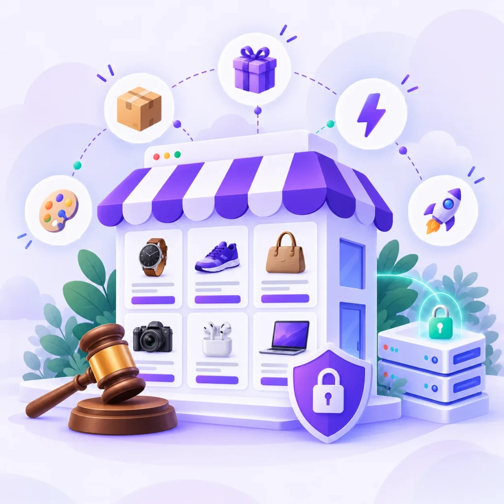Secure Auction Marketplace Storefront